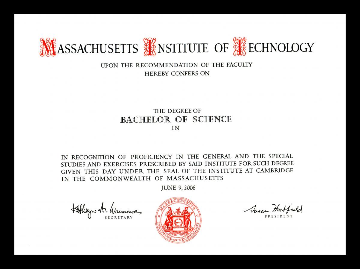 Mit Diploma